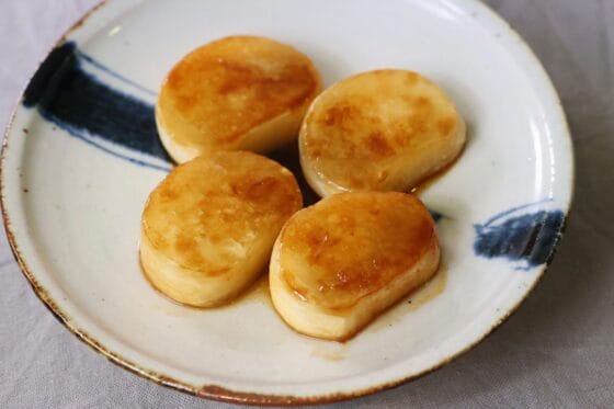 かぶステーキのレシピ｜フライパンで簡単！こんがりやわらかいバター醤油味