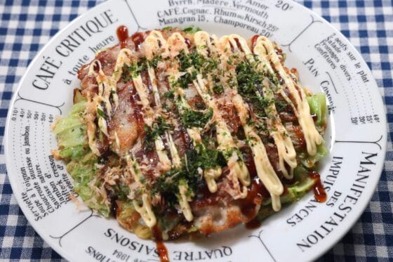 レタスお好み焼き｜キャベツなしで美味しく！シャキッと軽い簡単レシピ