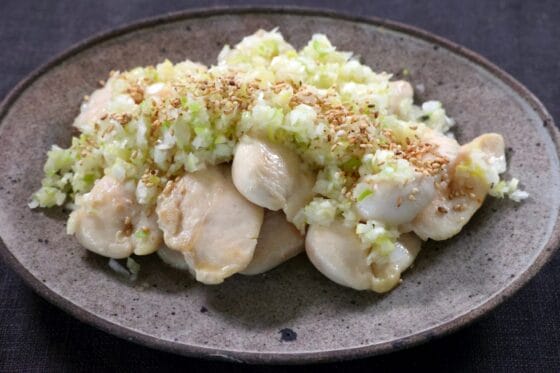 しっとりやわらか！ささみのねぎ塩だれ焼き