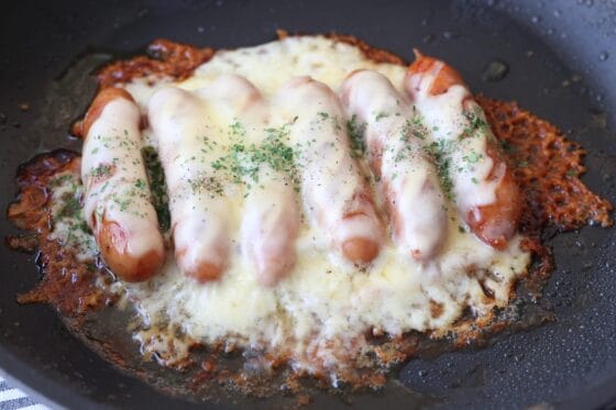 ウインナーのチーズ焼き