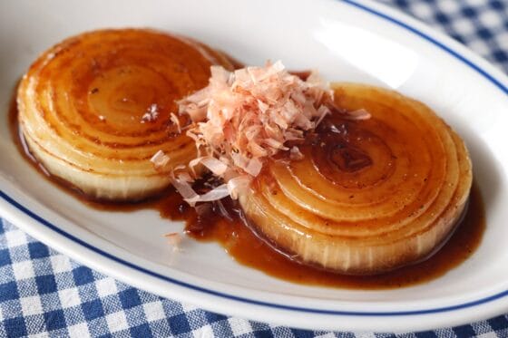 新玉ねぎステーキ