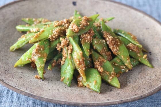 モロッコインゲンの胡麻和え！甘辛い胡麻衣の簡単レシピ