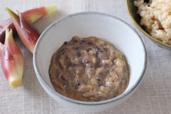 みょうが味噌の作り方｜ご飯が進む簡単レシピ
