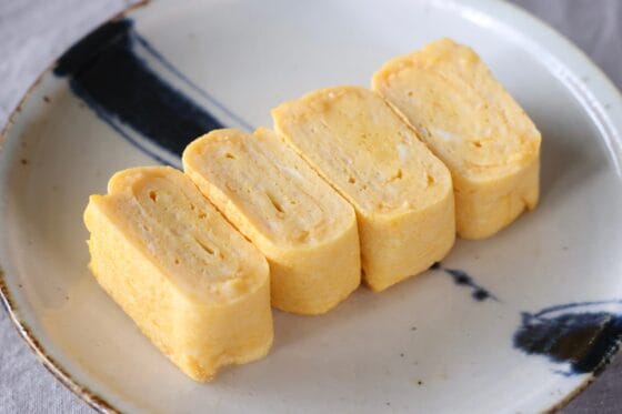 ふわふわ食感！はんぺん入り卵焼き