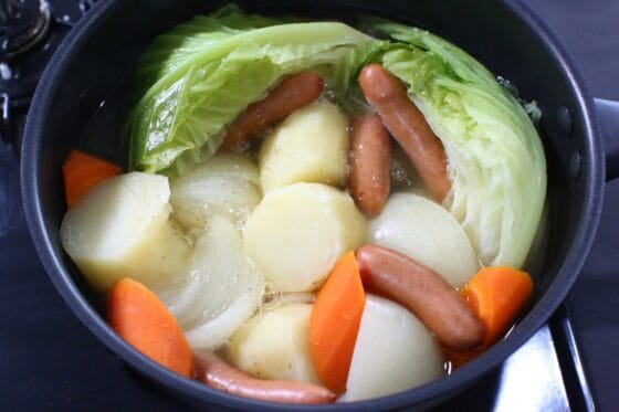 やわらかく煮えたポトフ