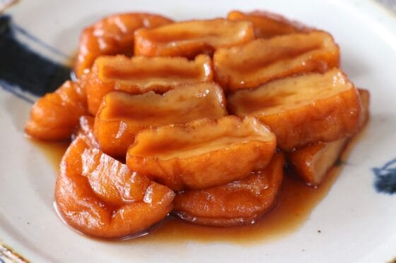 さつま揚げの煮物｜甘辛い煮汁でさっと煮る簡単レシピ