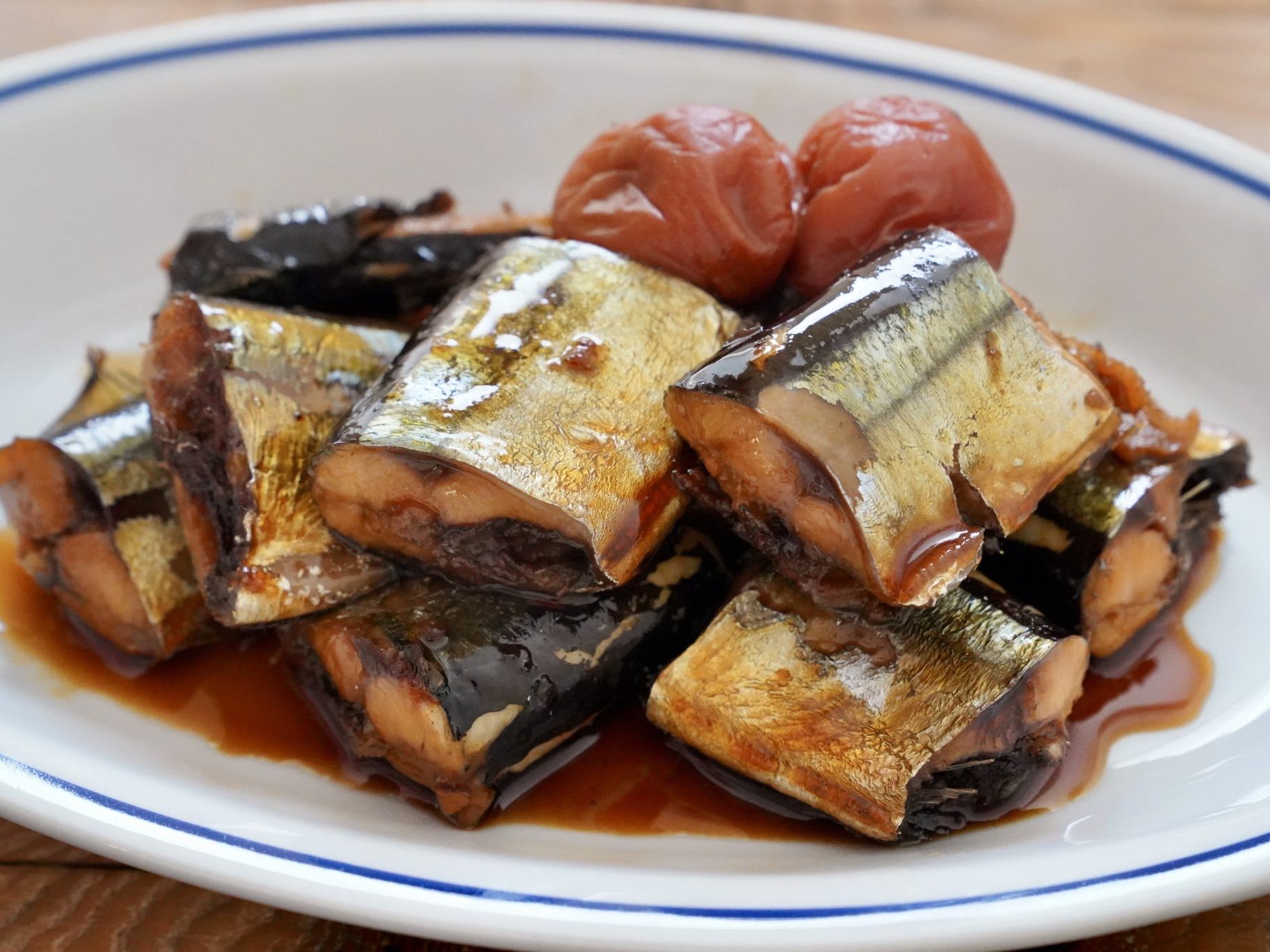 さんま 梅 煮