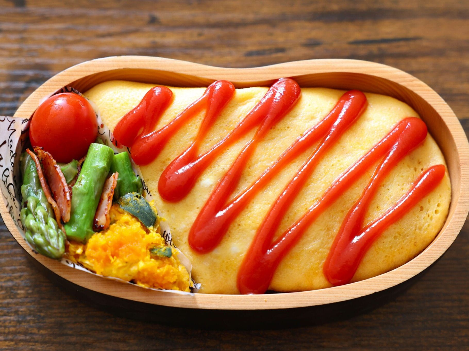 お 弁当 オムライス