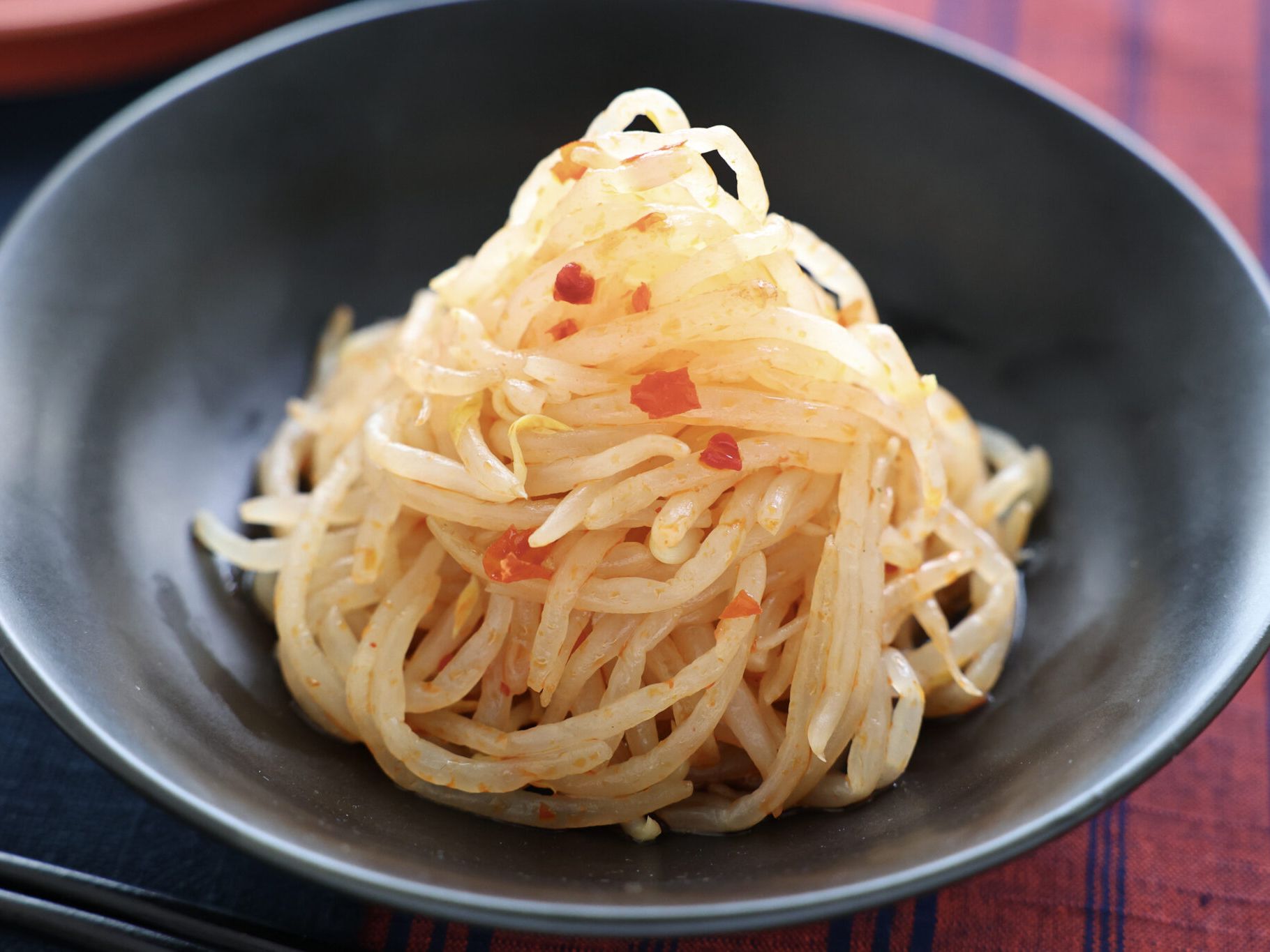 ピリ辛もやしのレシピ。一風堂のホットもやし風ナムル！ | やまでら