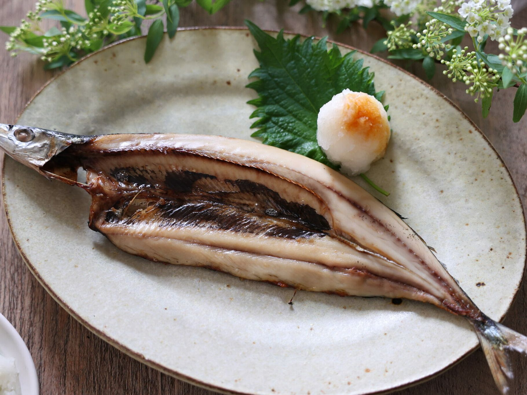 グリルでふっくら香ばしく さんまの干物 開き の焼き方と焼き時間 やまでら くみこ のレシピ