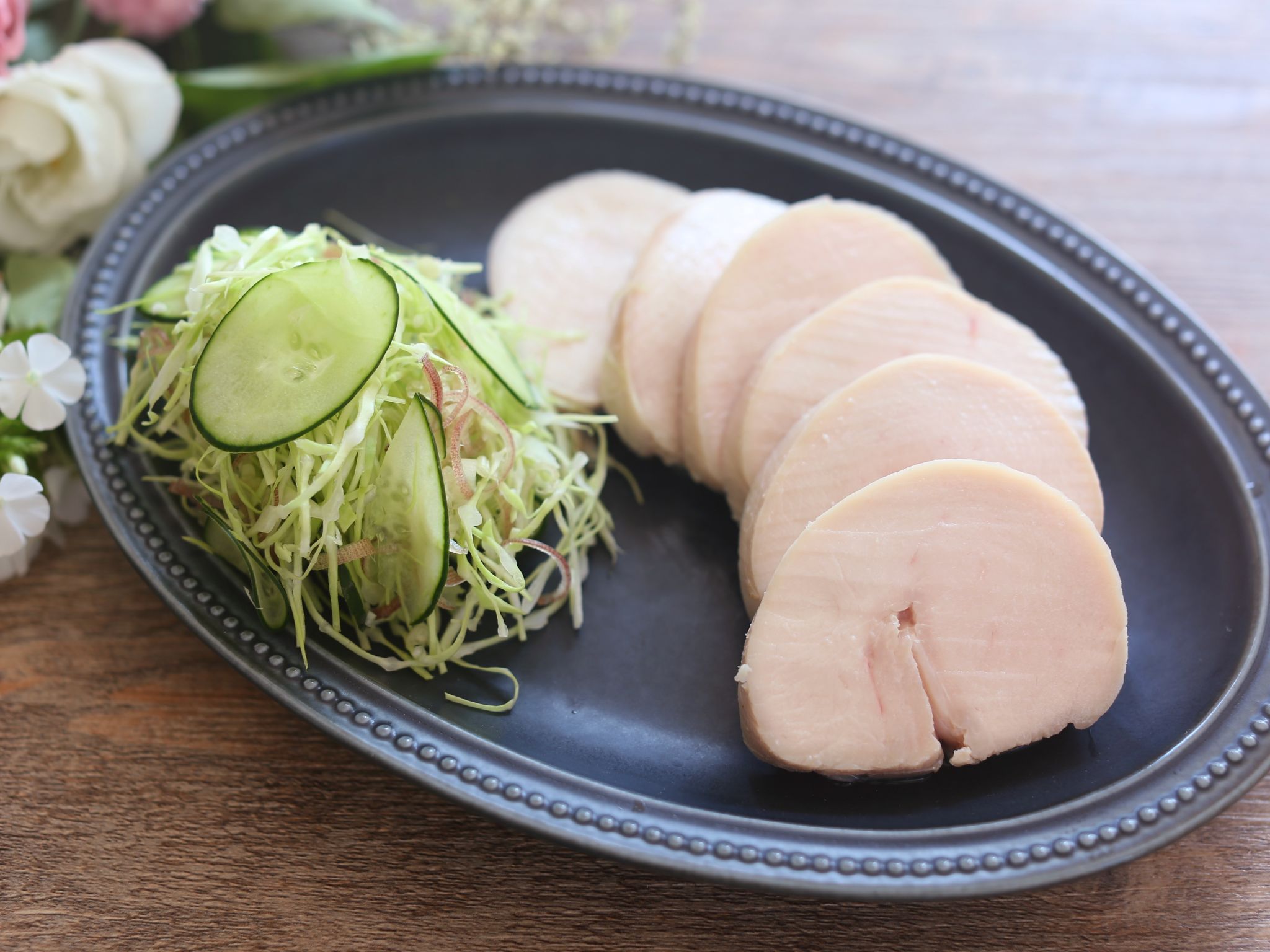 鶏チャーシューの作り方 胸肉の低温調理レシピ やまでら くみこ のレシピ