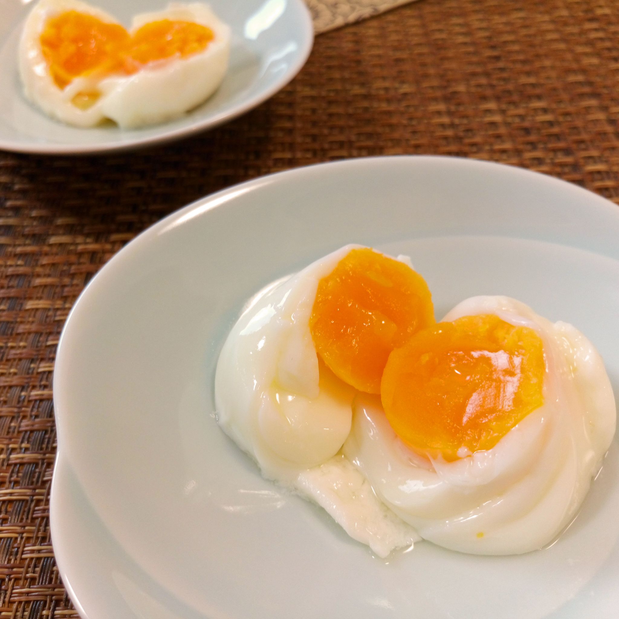 タマミちゃんの温泉卵のレシピ 片栗粉を使った簡単な作り方 やまでら くみこ のレシピ