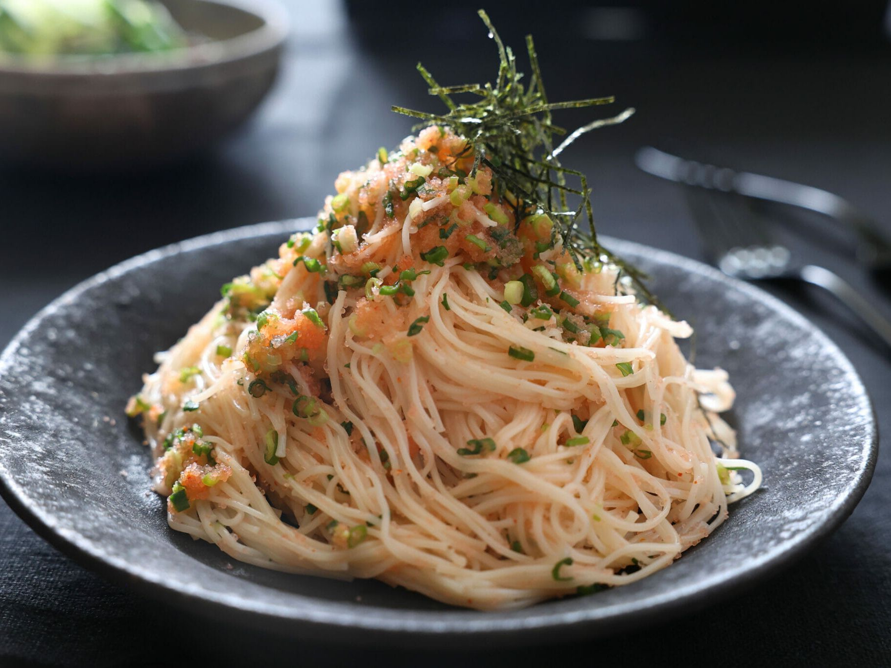旨みが絡む 明太子そうめんのレシピ ごま油で和えて風味をアップ やまでら くみこ のレシピ 旨みが絡む 明太子そうめんのレシピ ごま油で和えて風味をアップ やまでら くみこ のレシピ