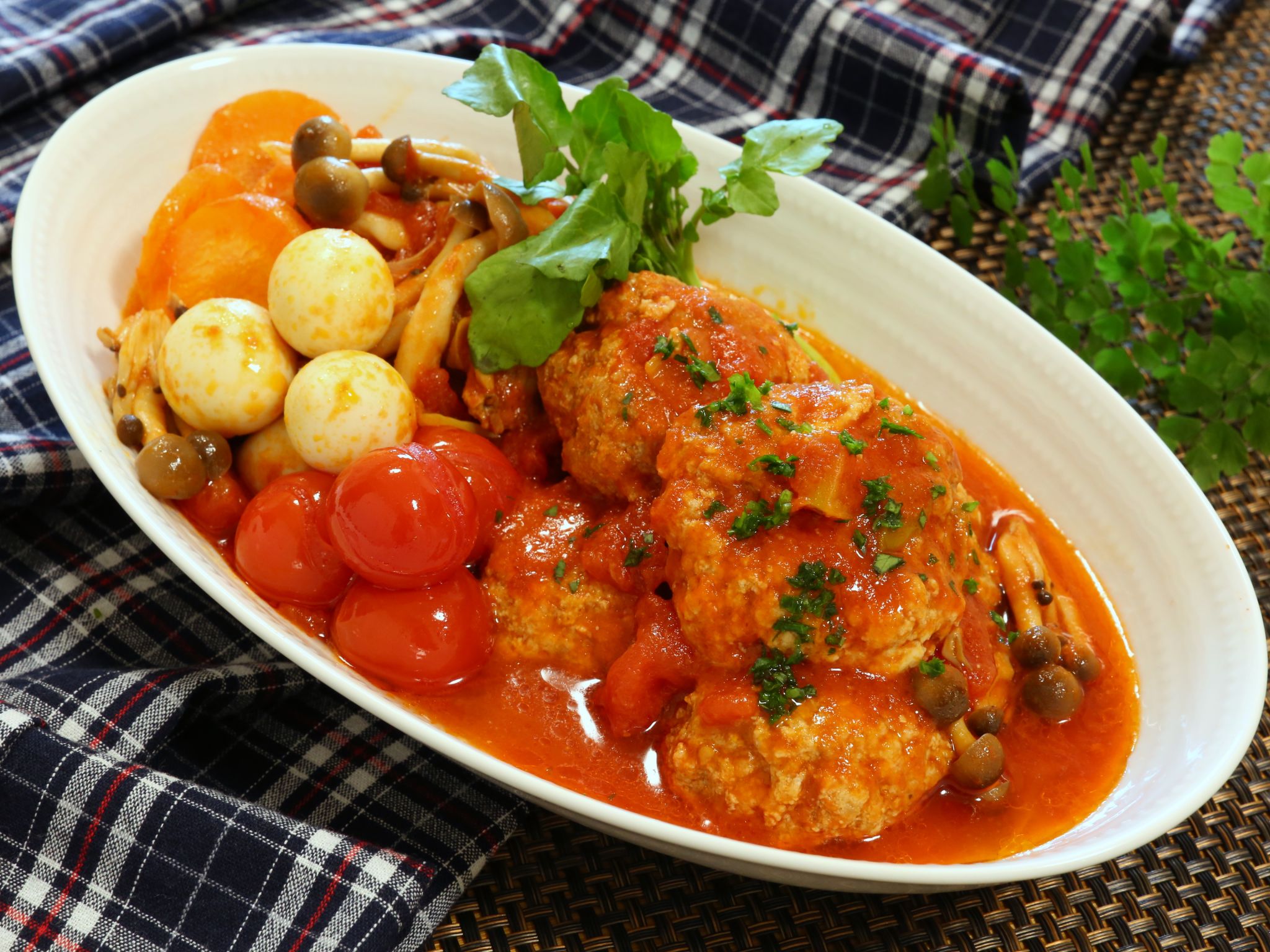 ミートボールのトマト煮のレシピ 柳澤英子さんのおすすめ やまでら くみこ のレシピ