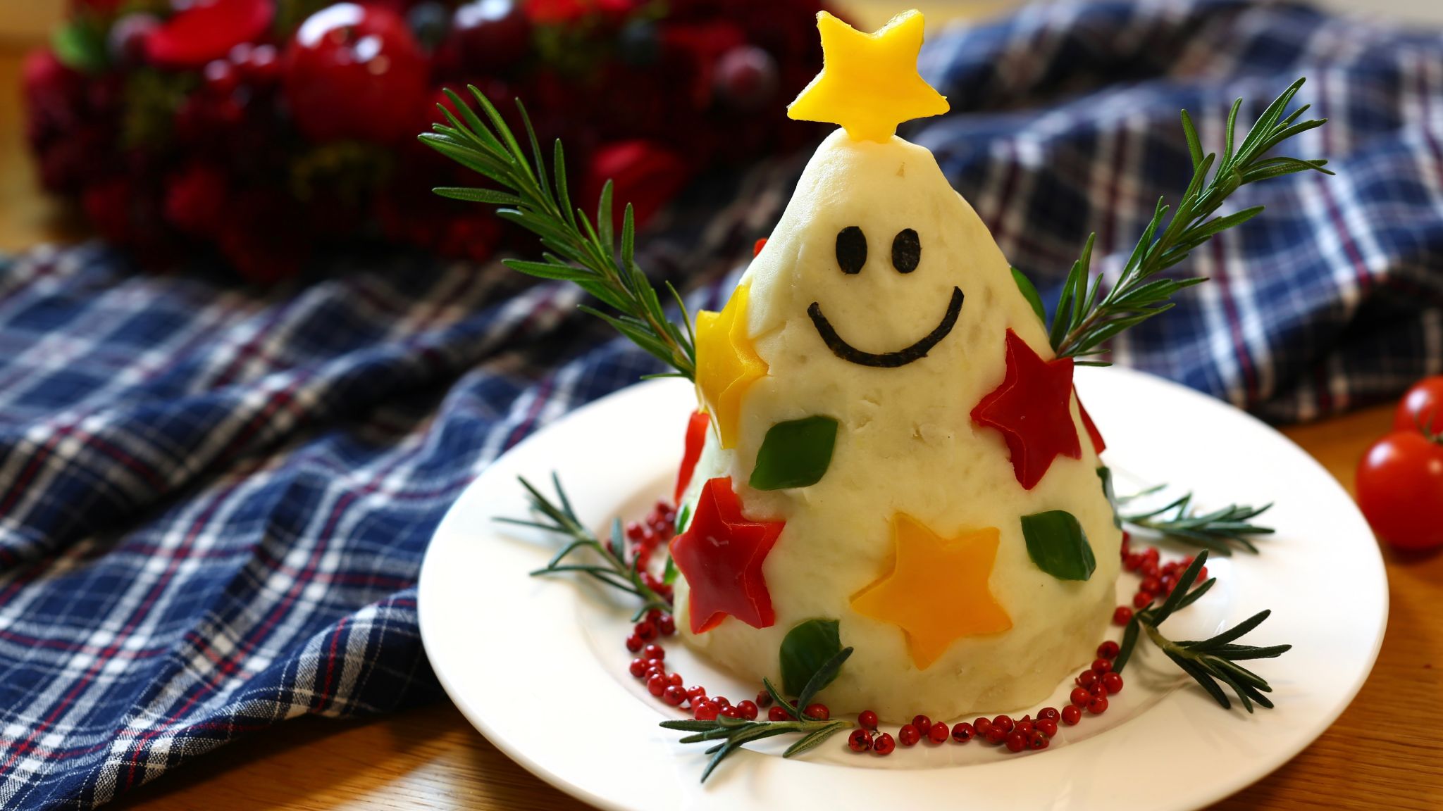 平野レミさんのクリスマスのレシピ マッシュポテトツリー やまでら くみこ のレシピ
