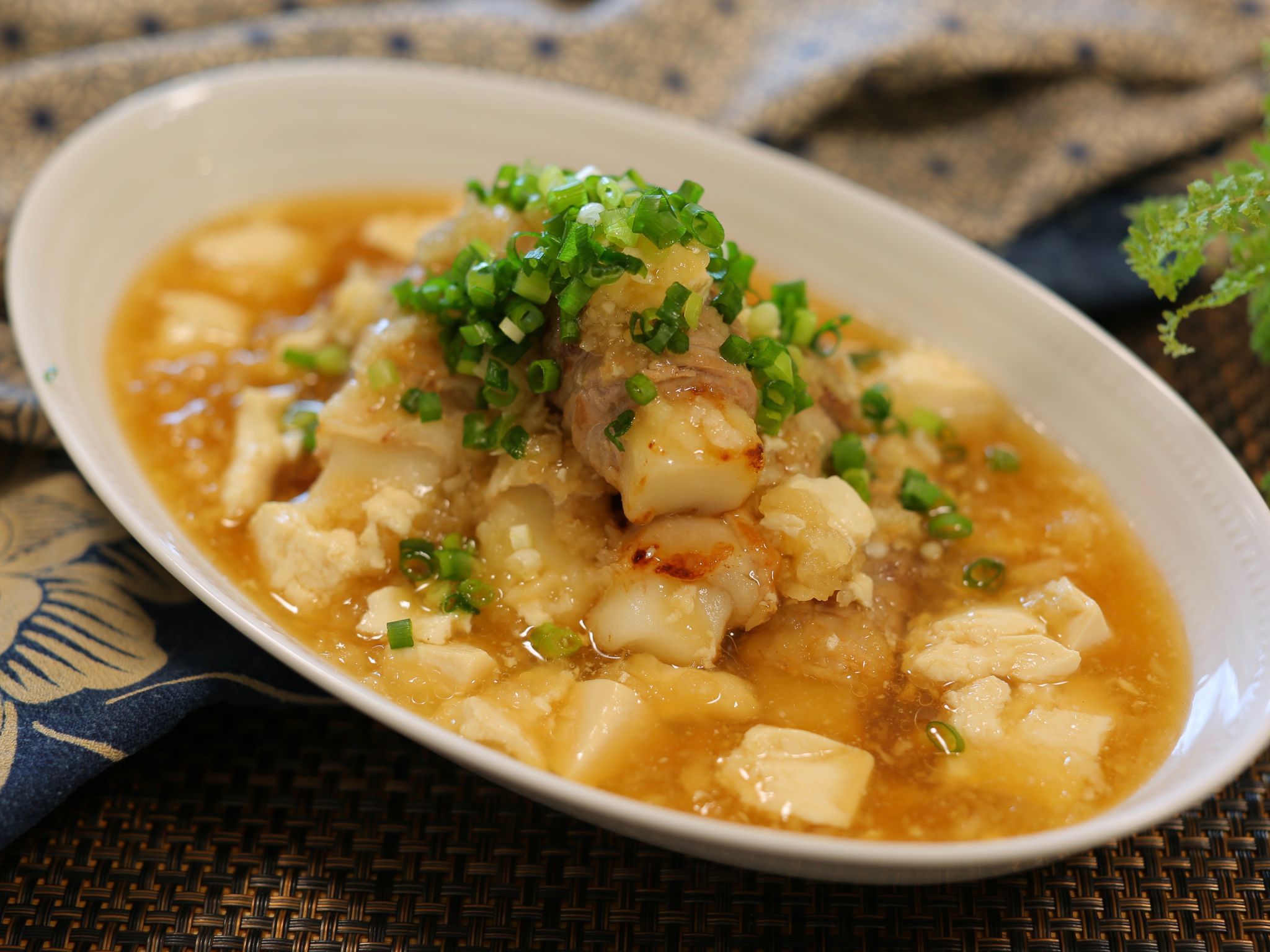 みぞれあんかけのレシピ 和食の名店の餅と豚肉のみぞれあん やまでら くみこ のレシピ