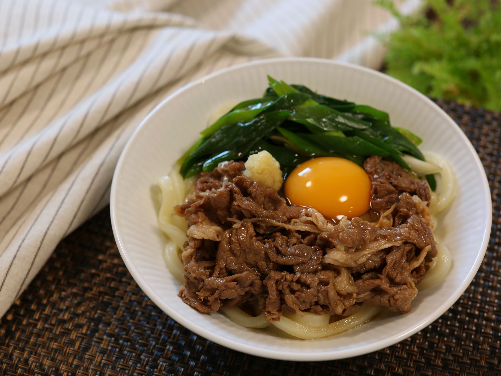 うどんの時短レシピ 藤井恵さんの すき焼き風 やまでら くみこ のレシピ