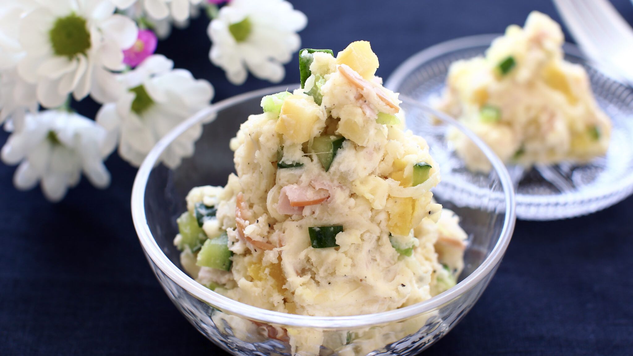 たくあんで格上げ ポテトサラダの絶品レシピ クリームチーズも好相性 やまでら くみこ のレシピ