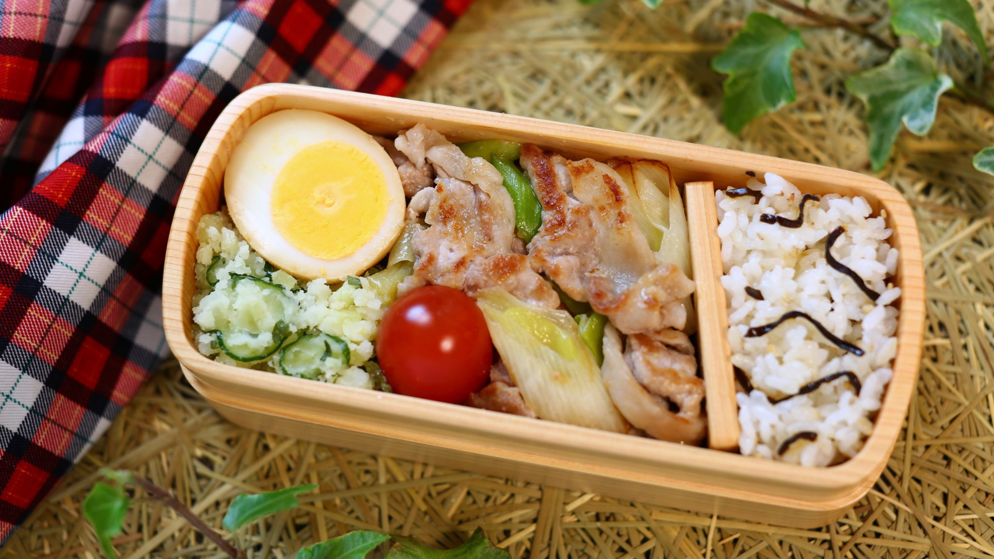 豚トロ弁当のレシピ 超簡単 トントロ風炒め弁当 やまでら くみこ のレシピ