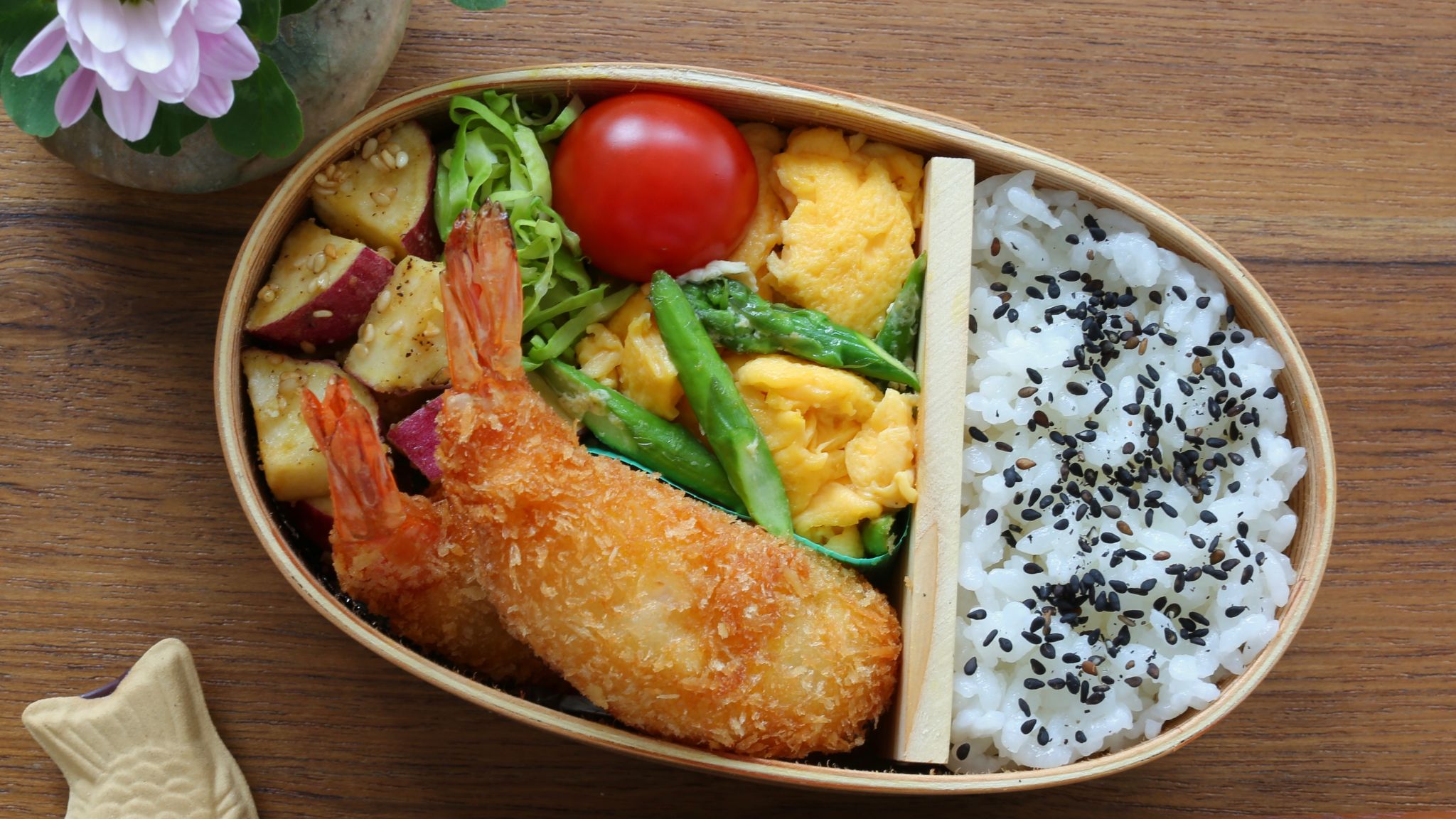 お弁当の簡単おかずレシピ エビフライ弁当 やまでら くみこ のレシピ