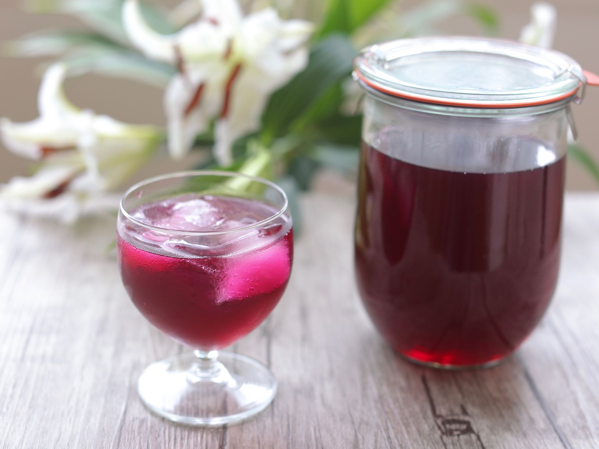 しそジュースのおすすめレシピ 赤紫蘇シロップの作り方 やまでら くみこ のレシピ