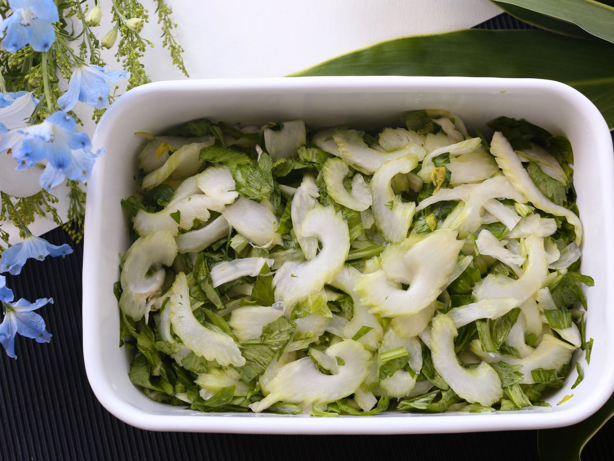 セロリの常備菜の簡単レシピ 葉もムダなく使います やまでら くみこ のレシピ
