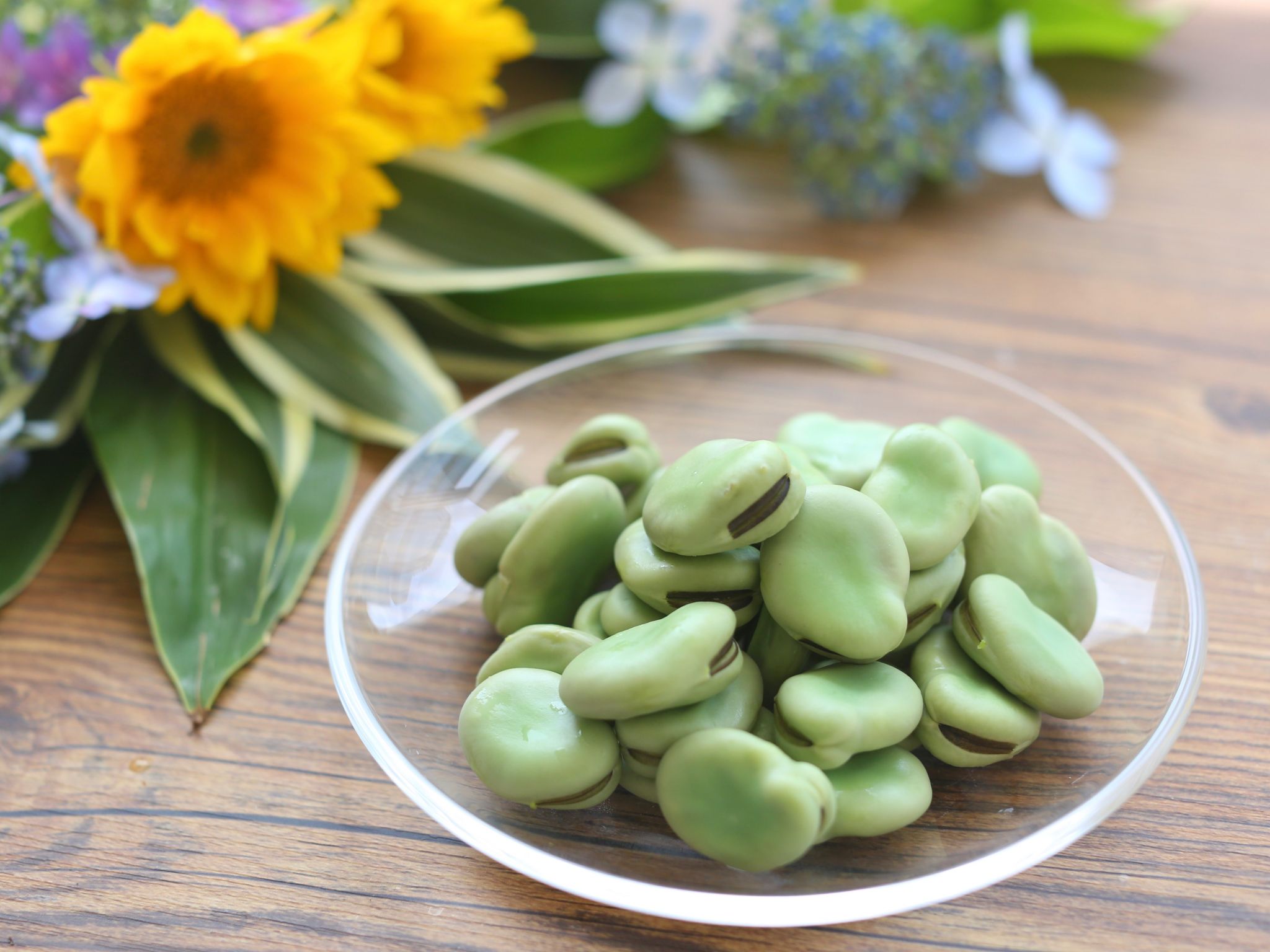 塩茹でならこの方法 そら豆の茹で方と茹で時間 定番の調理法を解説 やまでら くみこ のレシピ