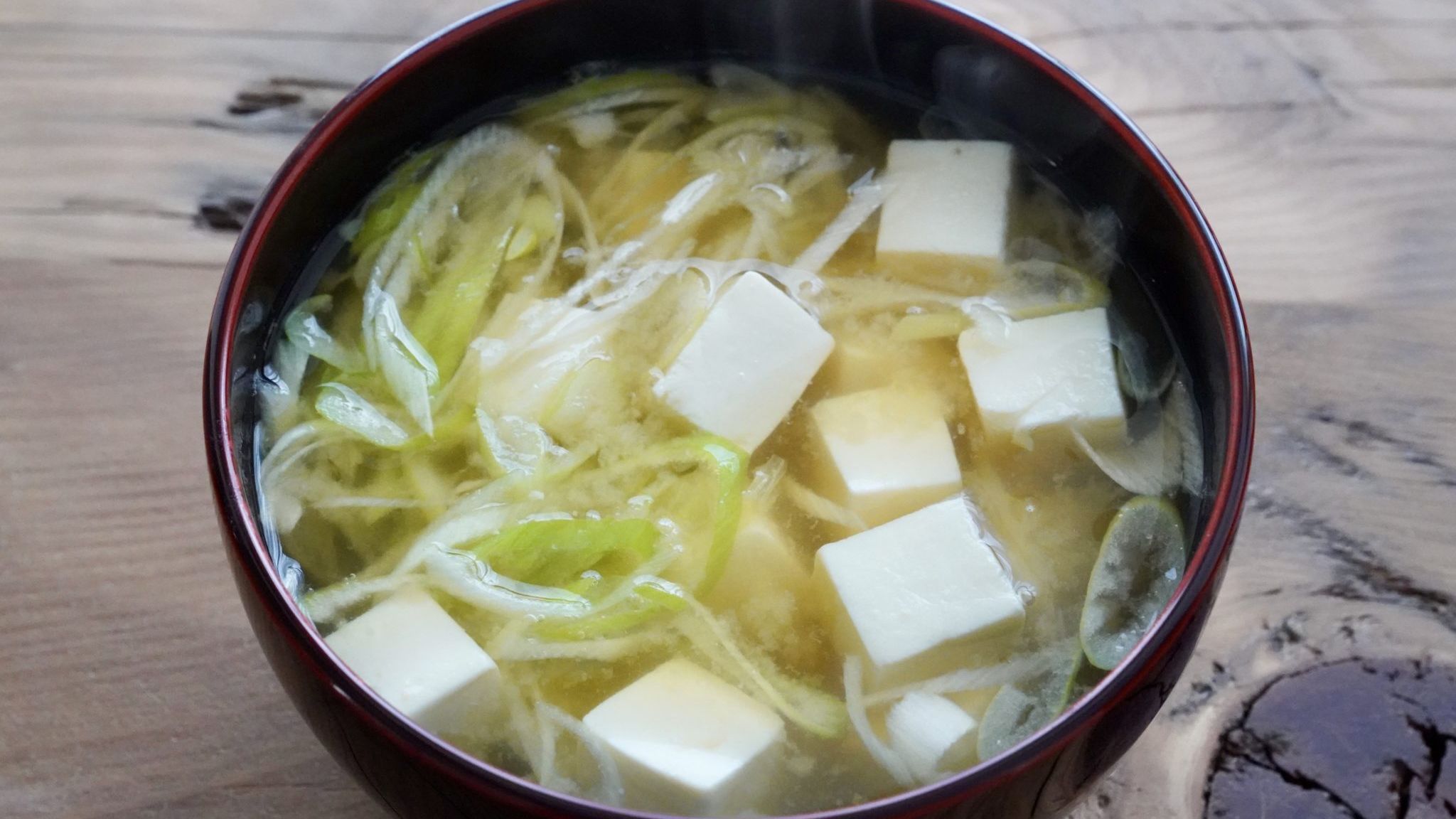 長ネギと豆腐の味噌汁レシピ シンプルが一番 具は豆腐と長ネギだけ やまでら くみこ のレシピ