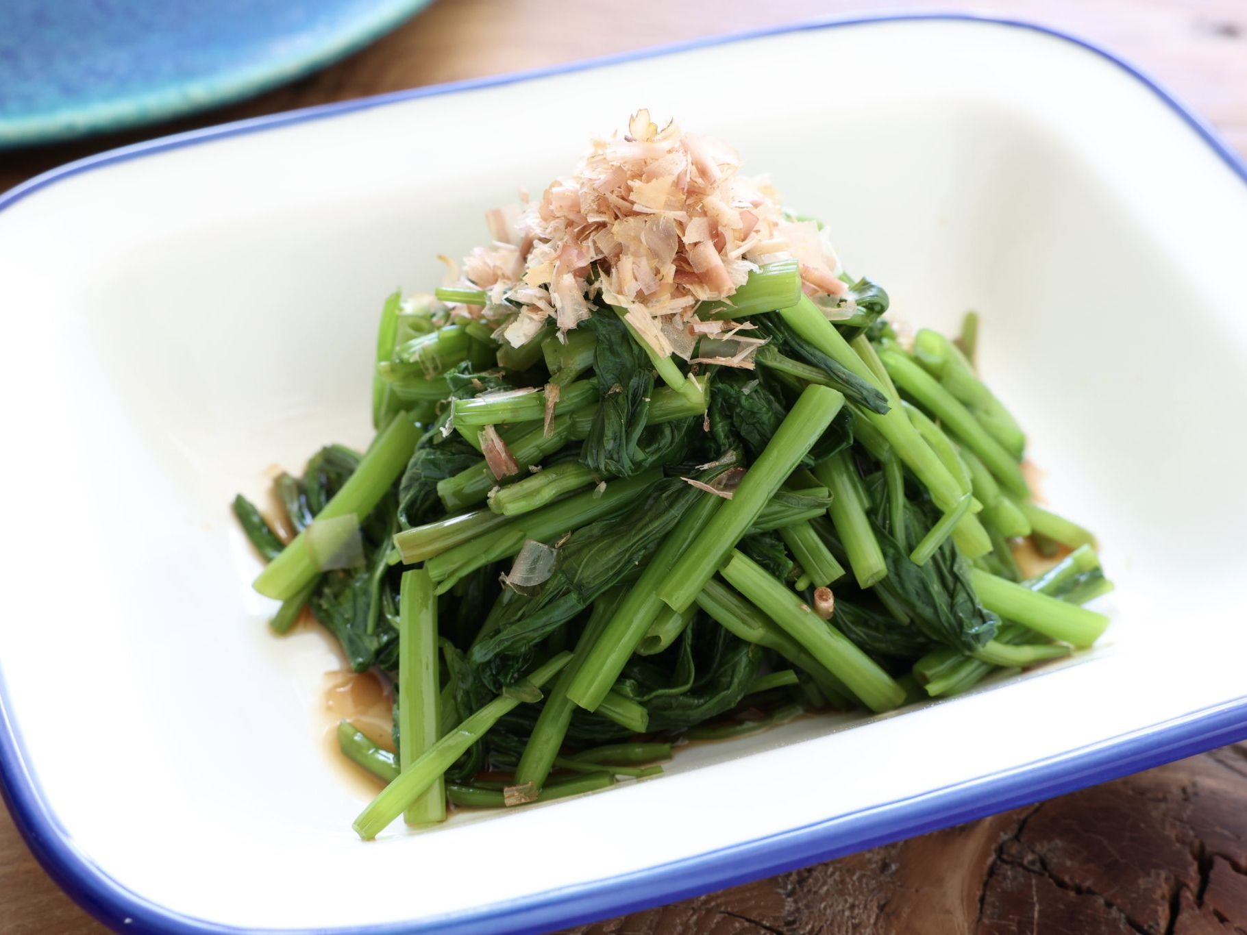 空芯菜のおひたしレシピ トロッとした葉の食感が旨い めんつゆで簡単 やまでら くみこ のレシピ