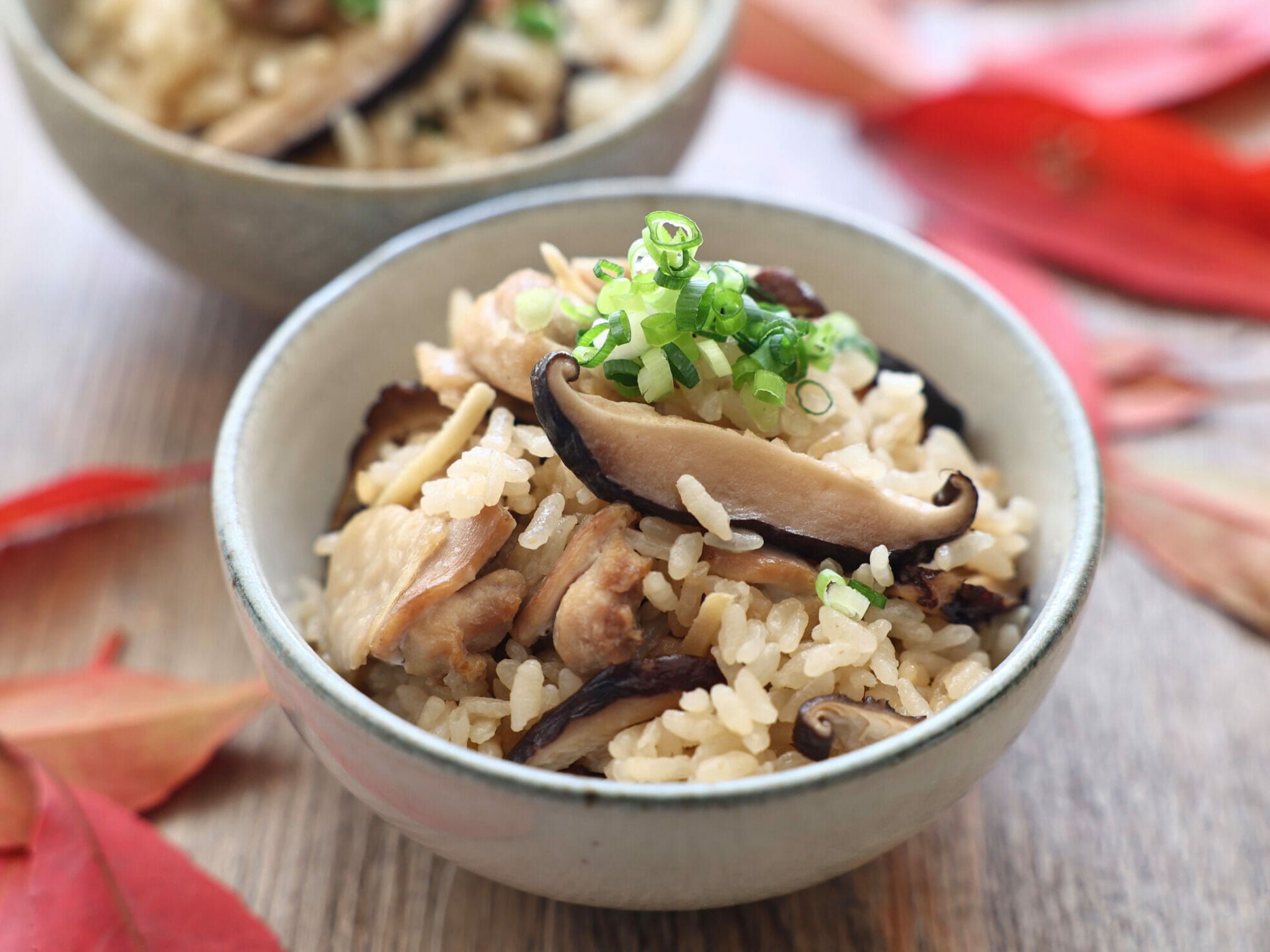 具沢山で豊かな旨味 干し椎茸の炊き込みご飯レシピ 鶏もも肉で更に旨い やまでら くみこ のレシピ