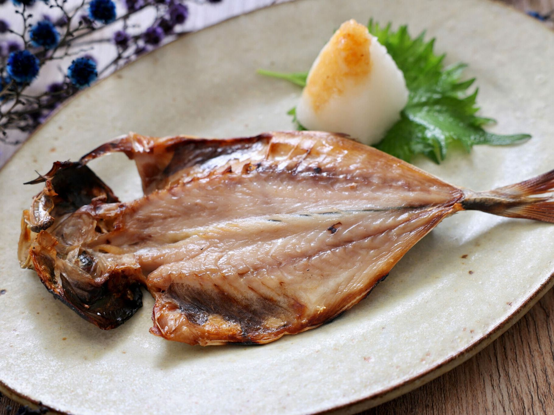 グリルが一番旨い アジの開き 干物 の焼き方 焼き時間は5分でok やまでら くみこ のレシピ