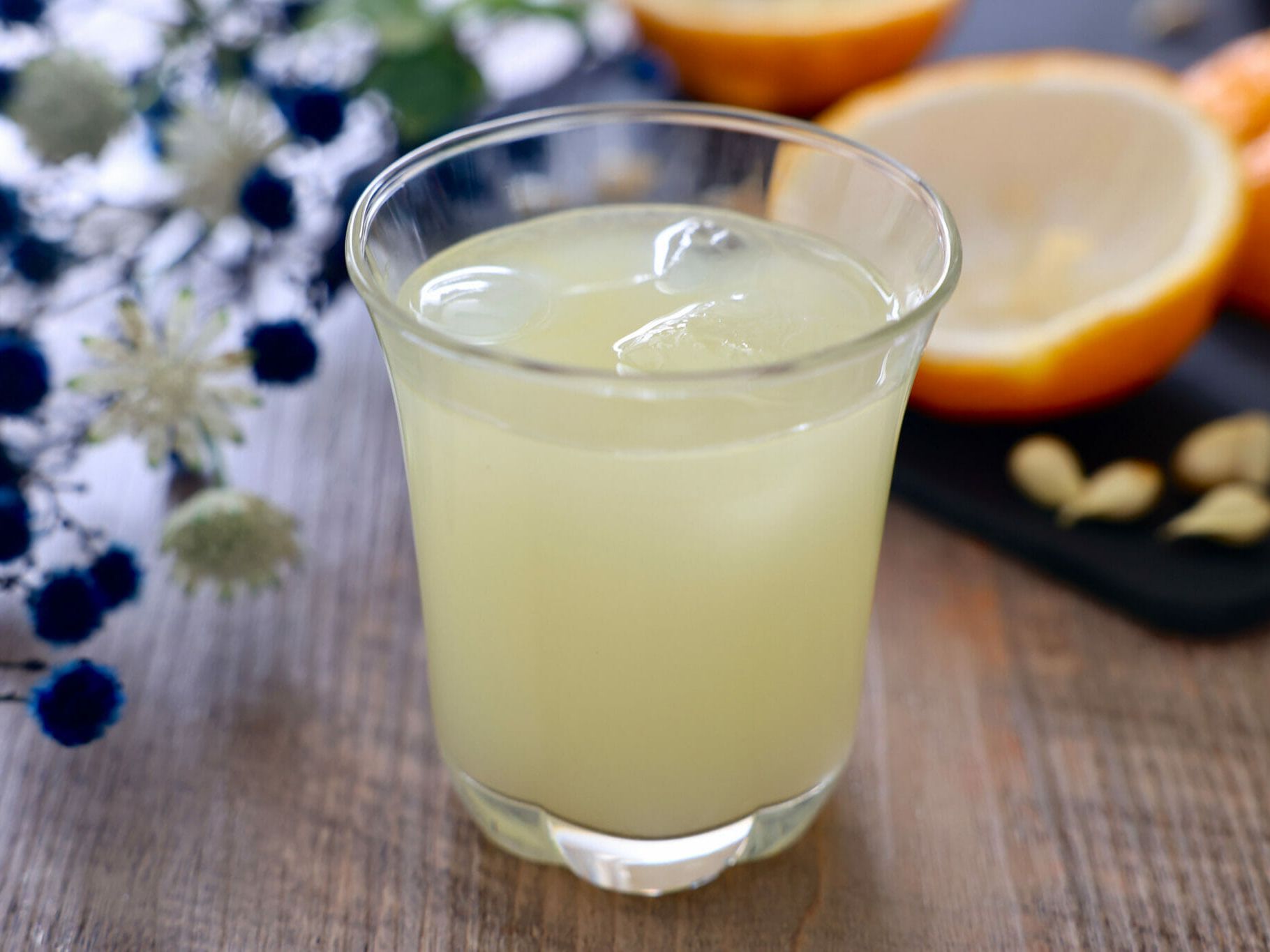 柚子果汁で爽やかに 柚子ジュースのレシピ 原液シロップを冷蔵ストック やまでら くみこ のレシピ