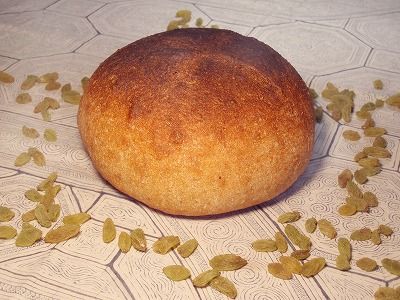 レーズン酵母パン